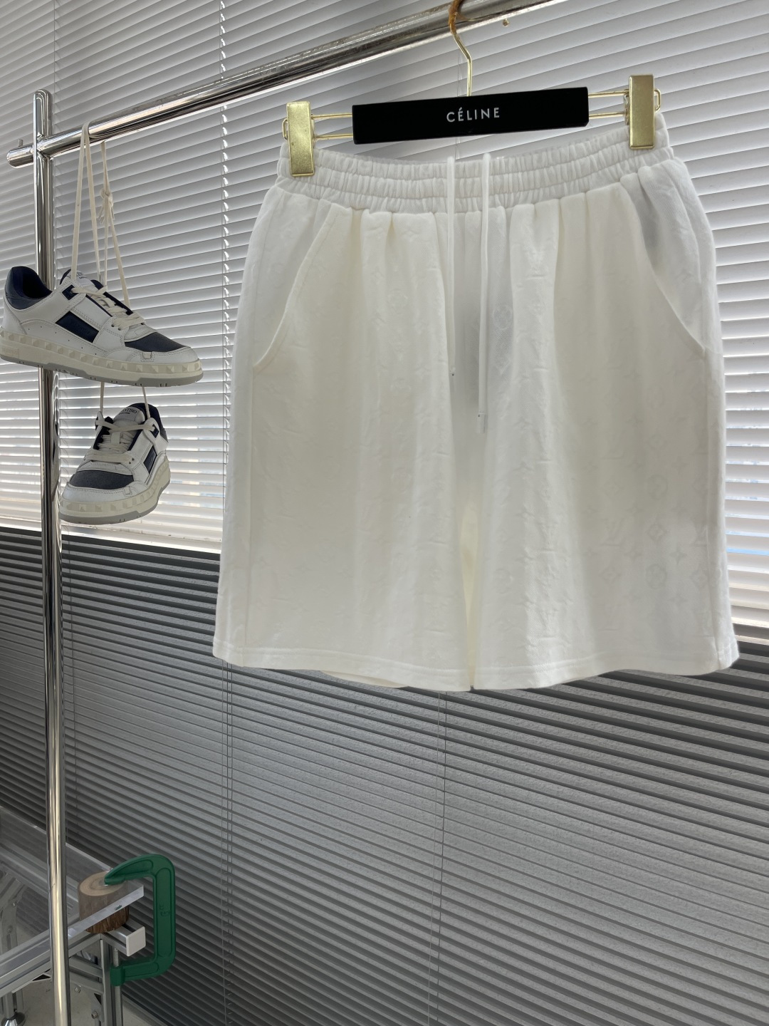 Louis Vuitton 25SS Jacquard Shorts with Drawstring - Unisex High Version