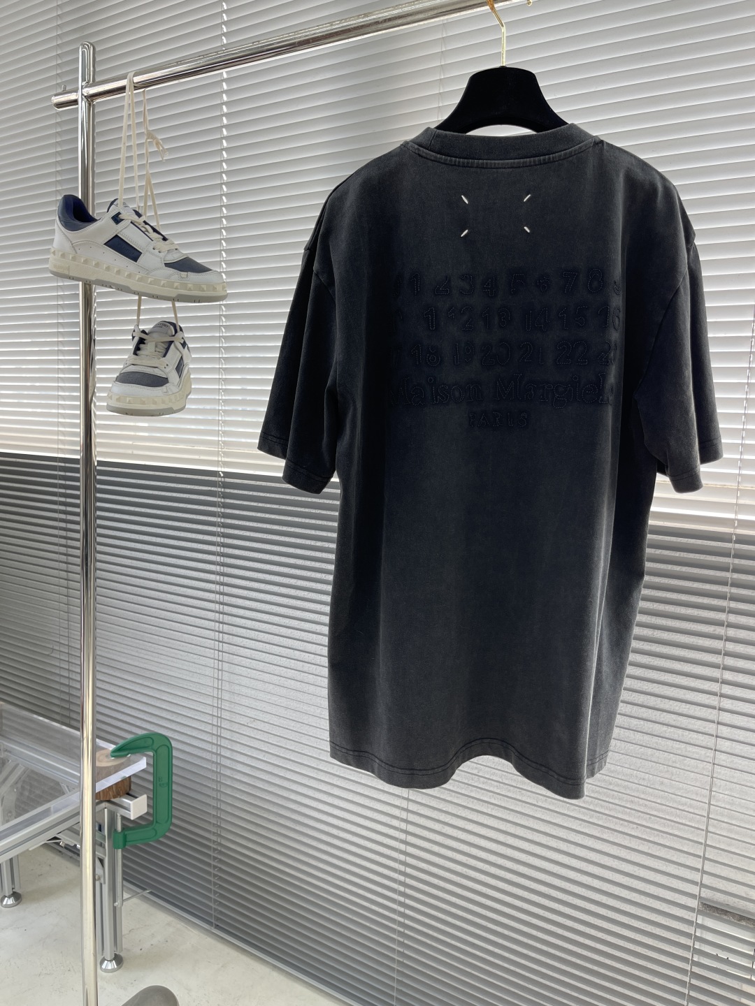 MM6 Maison Margiela Distressed-Wash Cotton Tee - Stylish and Comfortable 2 cmp i1743678272887 9910 0 5