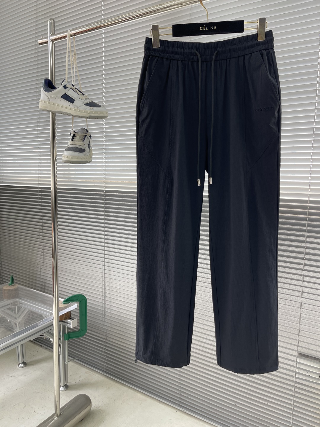 Classic Celine Inspired Men's Straight Leg Lounge Pants with Drawstring Waist 1 cmp i1743679947534 2114 0 6