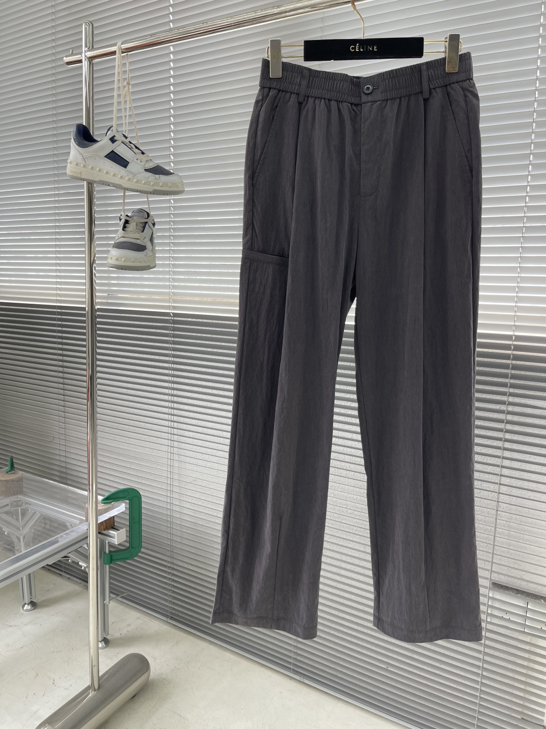 Elegant Gray Casual Trousers - Classic Design, Premium Fabric & Comfortable Fit 1 cmp i1743680059722 7156 0 6