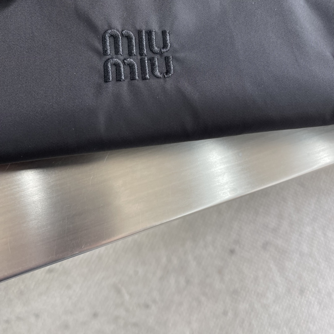 Miu Miu Nylon Jacket with Embroidered Logo - Unisex Design 4 cmp i1743682287441 4847 0 1