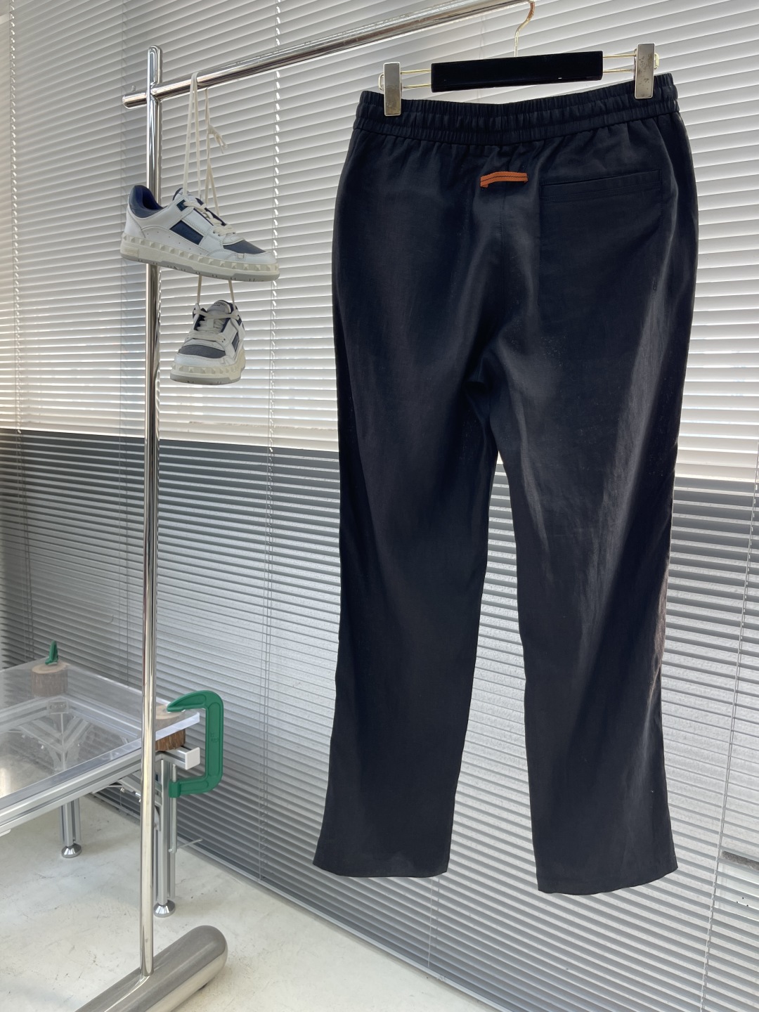 ZEGN 2025 Spring/Summer Linen Blend Relaxed Fit Drawstring Pants 2 cmp i1743684518429 856 0 7