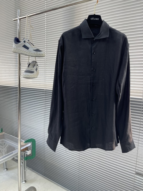 ZEGN 2025 S/S Linen Blend Shirt and Pants Set - Comfort & Style 1 ZEGN 2025 S/S Linen Blend Shirt and Pants Set - Comfort & Style