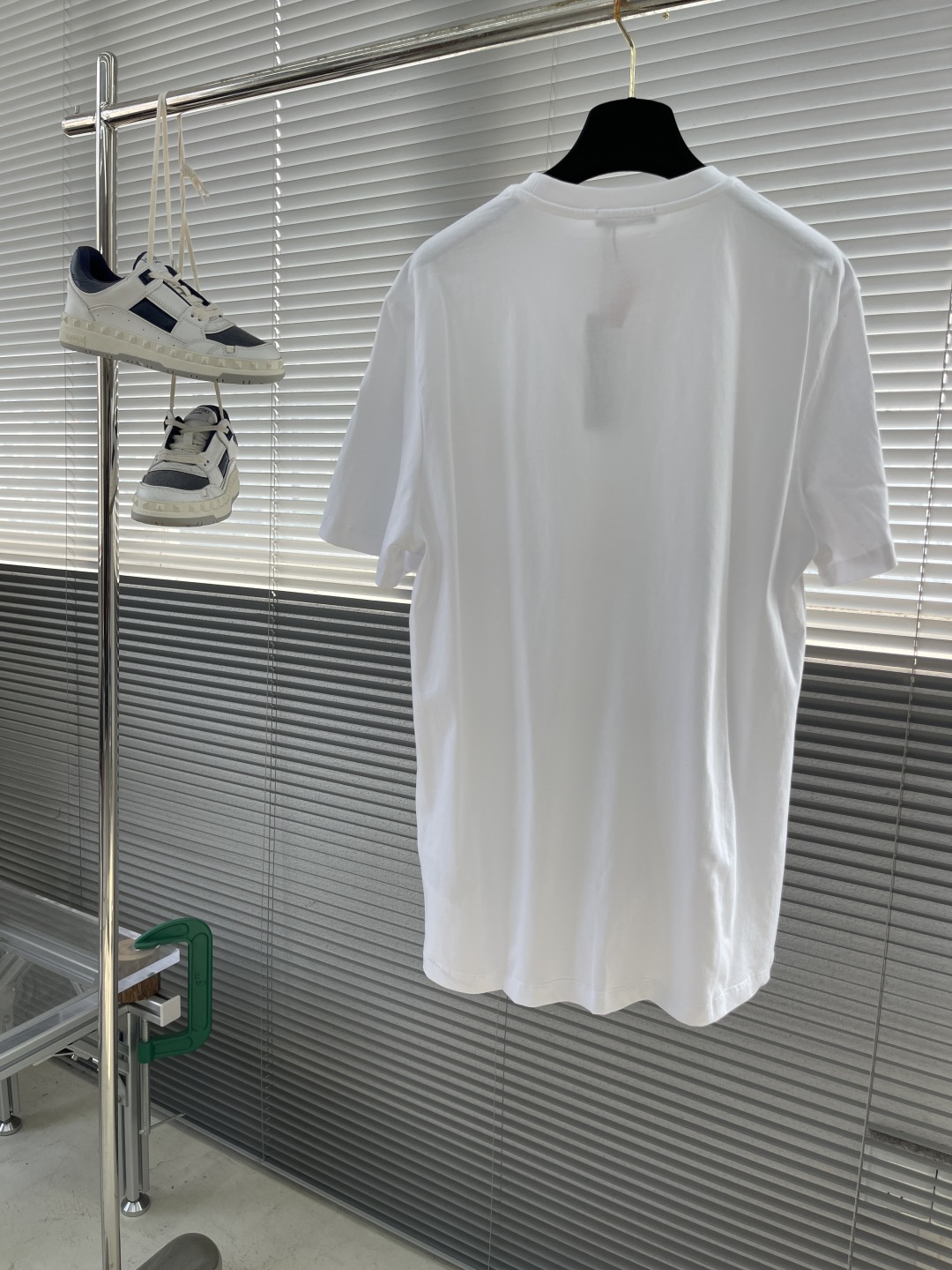 Versace Men's White Cotton T-Shirt with Gold Medusa Logo Embroidery 8 cmp i1743684955746 5283 0 7