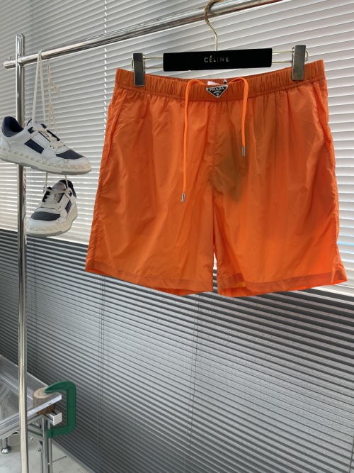 Prada 25ss Nylon Beach Shorts with Triangle Logo - Comfortable & Stylish 1 Prada 25ss Nylon Beach Shorts with Triangle Logo - Comfortable & Stylish