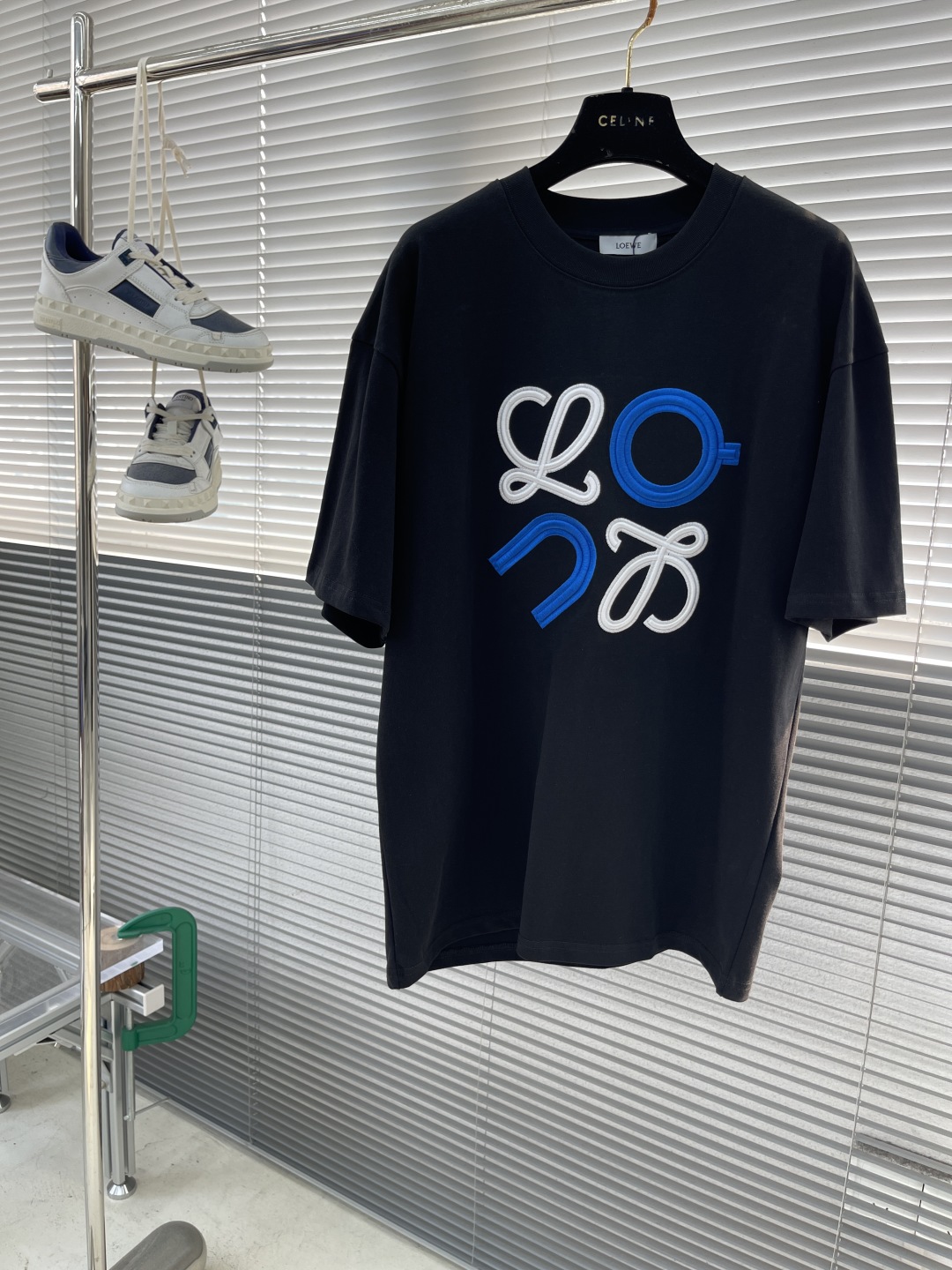 Loewe Embroidered Logo Crew Neck T-Shirt | Relaxed Fit, Heavy Fabric 1 cmp i1744022913776 3180 0 5