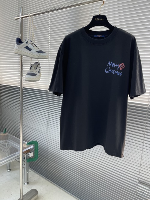Louis Vuitton 2025 Spring/Summer Classic Printed Cotton T-Shirt 1 Louis Vuitton 2025 Spring/Summer Classic Printed Cotton T-Shirt