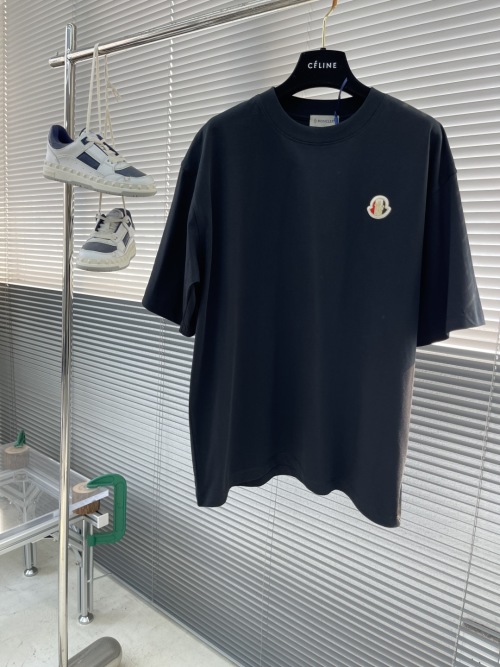 Moncler Logo Print Cotton T-Shirt Short Sleeve Casual Top 1 Moncler Logo Print Cotton T-Shirt Short Sleeve Casual Top