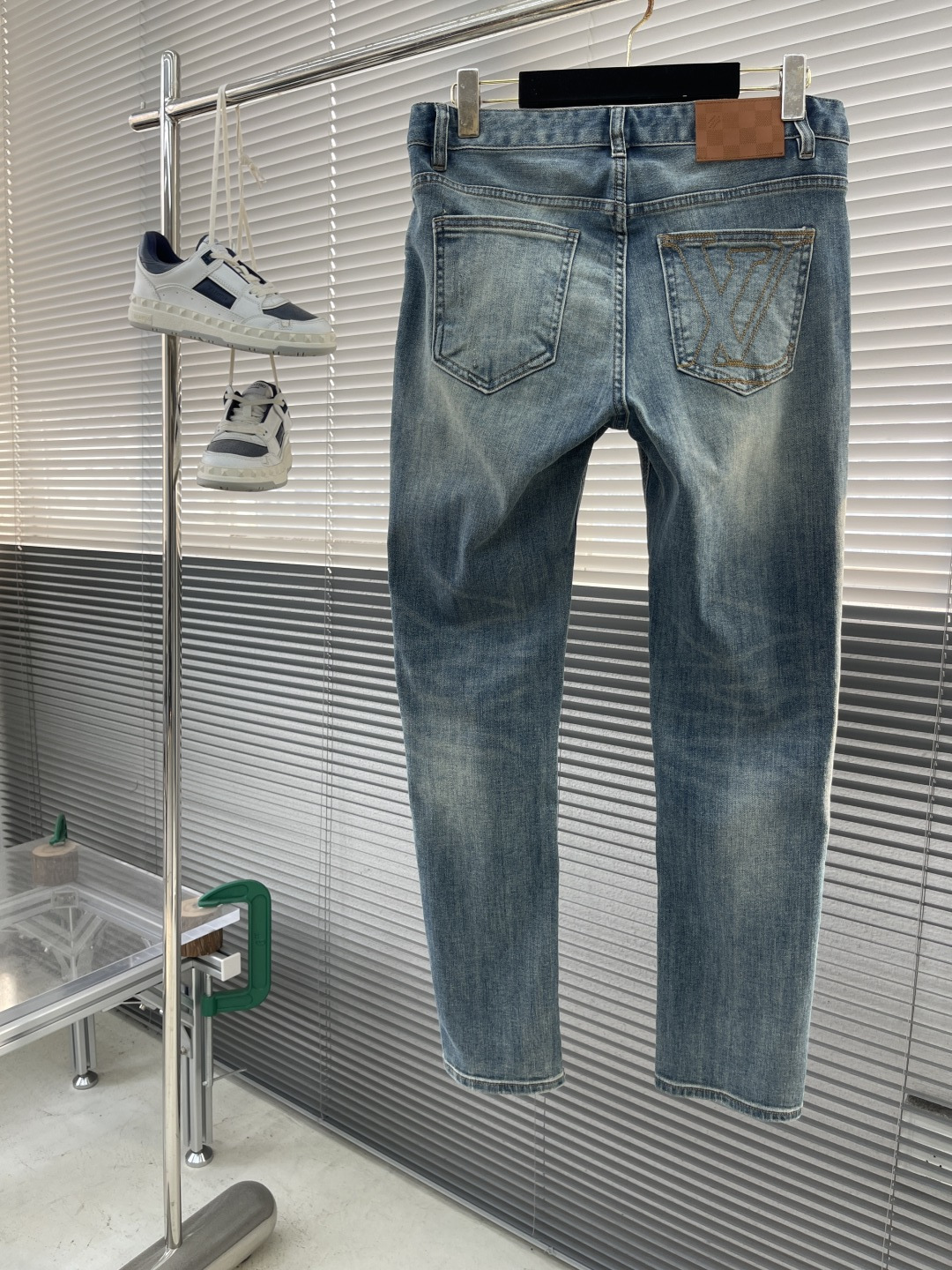 Louis Vuitton 25SS Slim Fit Denim Jeans | Summer Color, Sizes 29-38