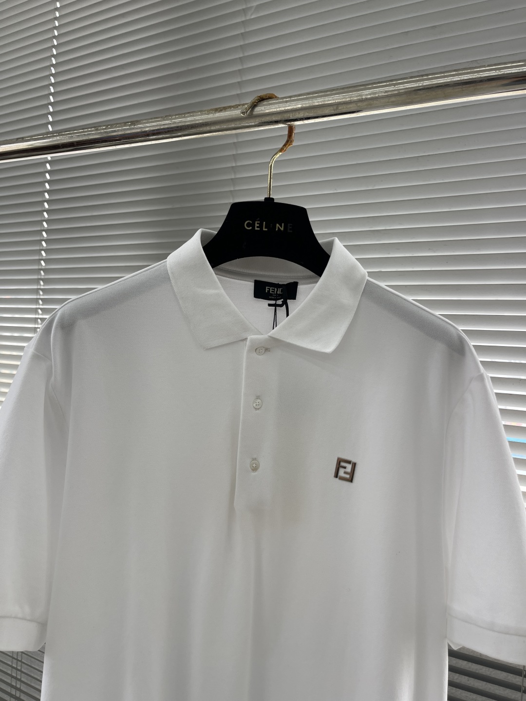 Fendi Men's White Polo Shirt with Double F Logo - Stylish & Comfortable 2 cmp i1744024974782 2255 0 6