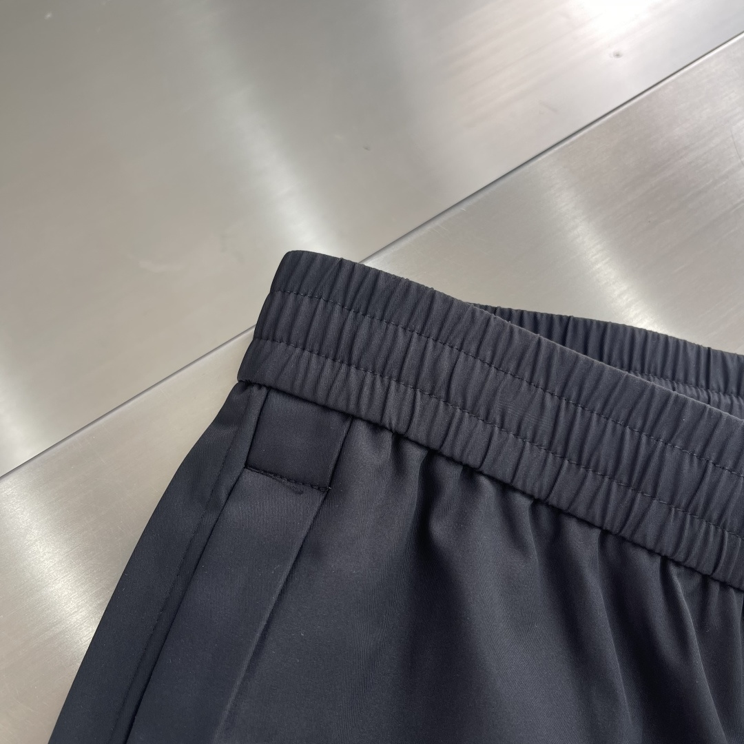 ZEGN 25ss Recycled Leisure Pants with Back Pocket for Embroidery, Sizes M-4XL - 图片 5