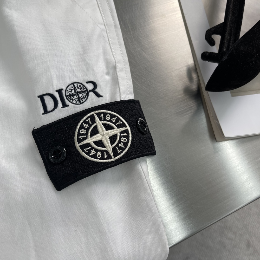 Dior X Stone Island 2025 Summer New Men's White Casual Pants Trousers 6 cmp i1744027362599 5983 0 3