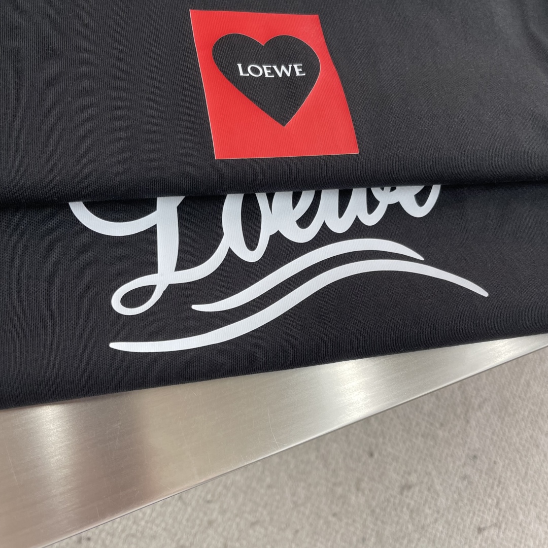 Loewe Heart Print Cotton T-Shirt - Unisex Premium Fashion Tee 7 cmp i1744110957633 3871 0 4