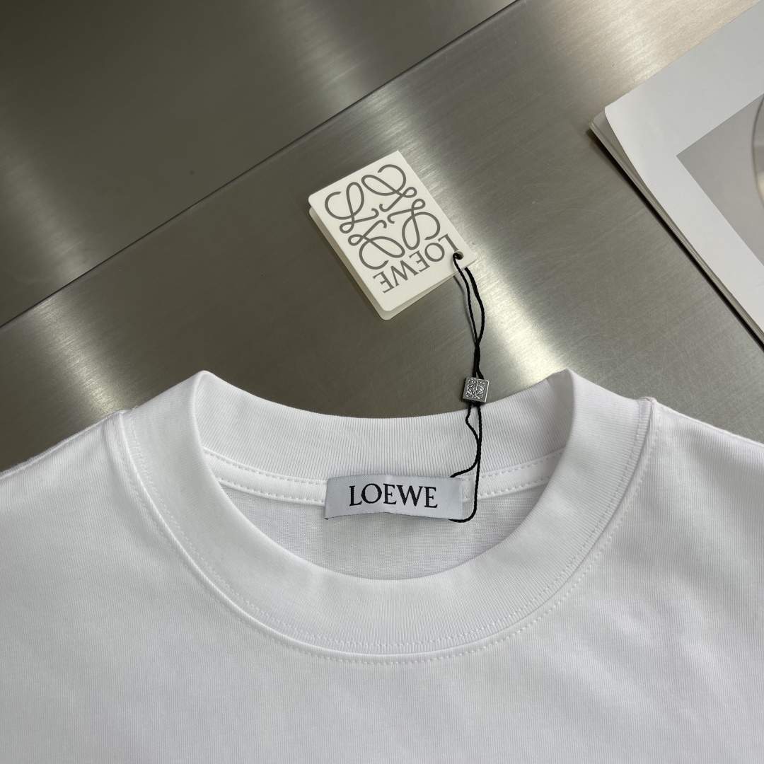 Loewe Heart Print Cotton T-Shirt - Comfortable & Stylish Unisex Tee 3 cmp i1744110970747 3066 0 0