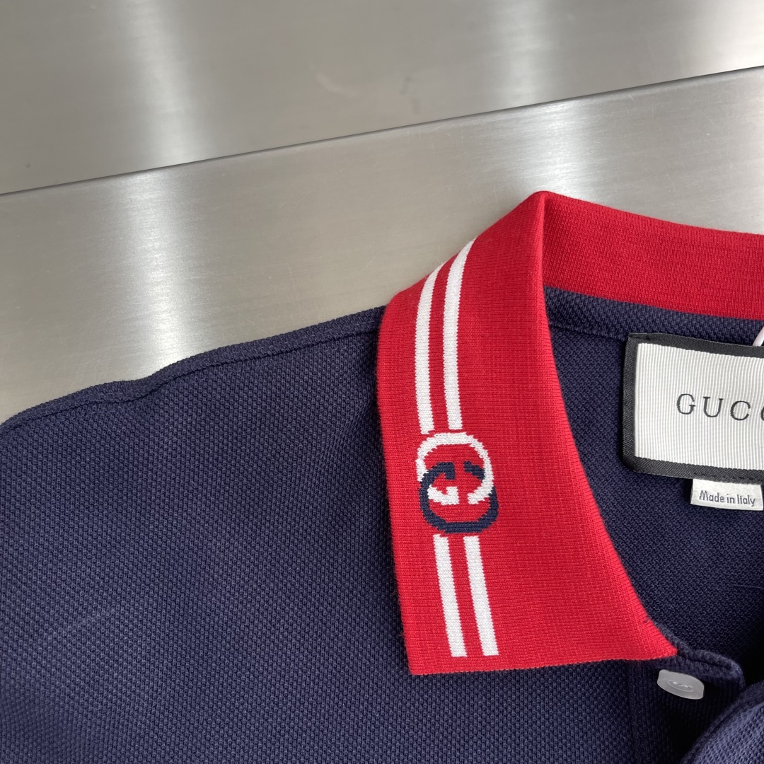 Gucci Men's Polo Shirt - Short Sleeve, Soft Fabric, Stylish Casual Wear 4 cmp i1744111074657 9251 0 1