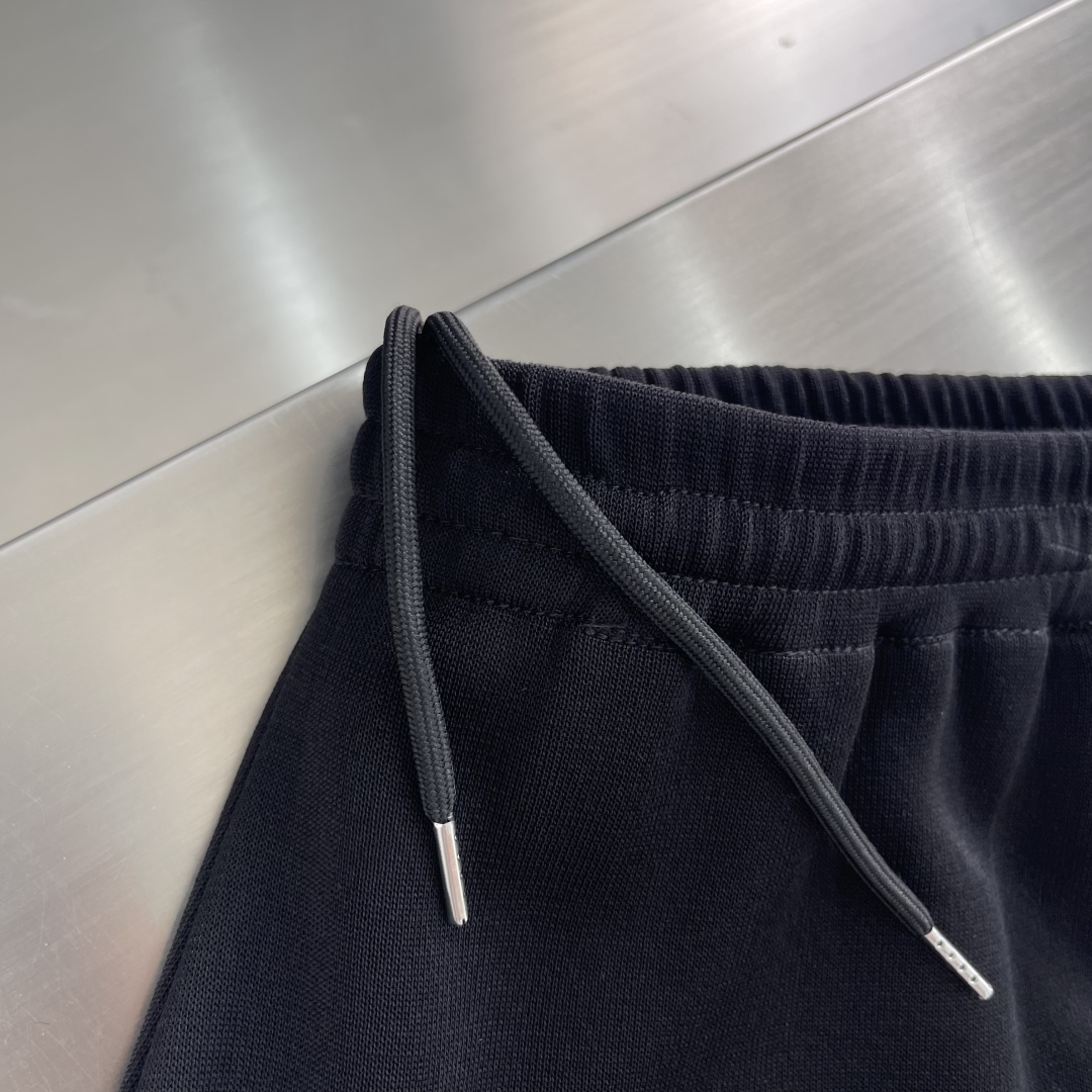 Balenciaga Men's Black Basketball '01' Knit Shorts with Drawstring Waist 3 cmp i1744111774559 6585 0 0