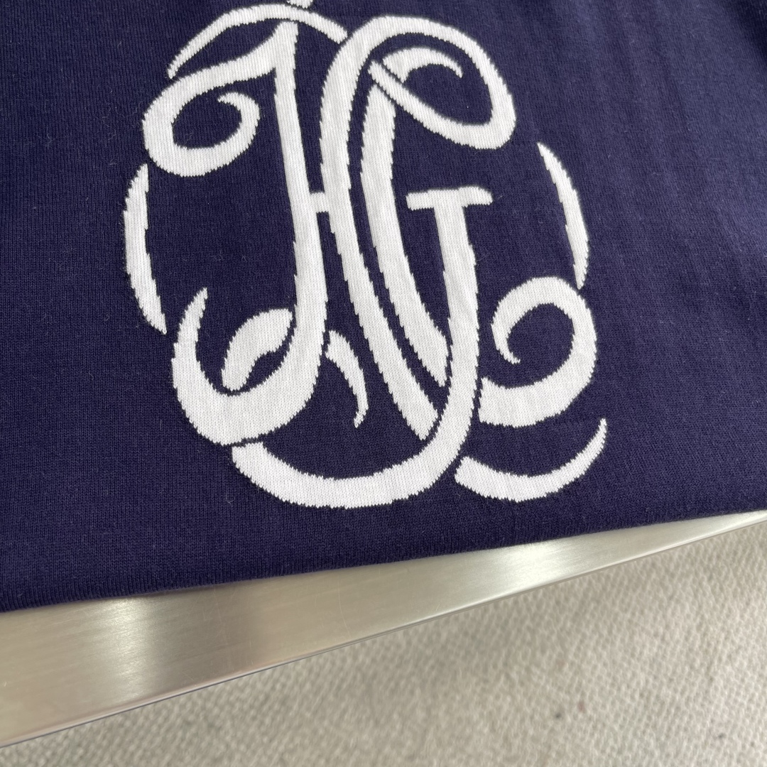 HG Applique Knit Crewneck Short Sleeve T-Shirt - Unisex, 25SS New Style 4 cmp i1744112424817 2142 0 1