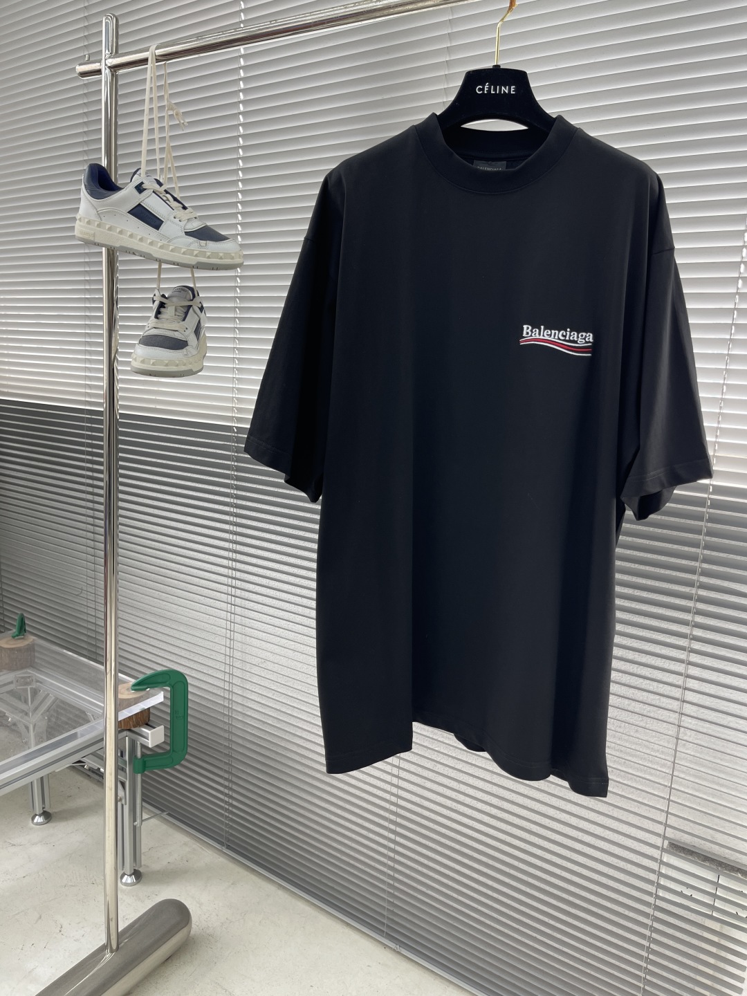 Balenciaga 2025 Summer New Front and Back Letter Embroidered T-Shirt 1 cmp i1744113023006 2124 0 5