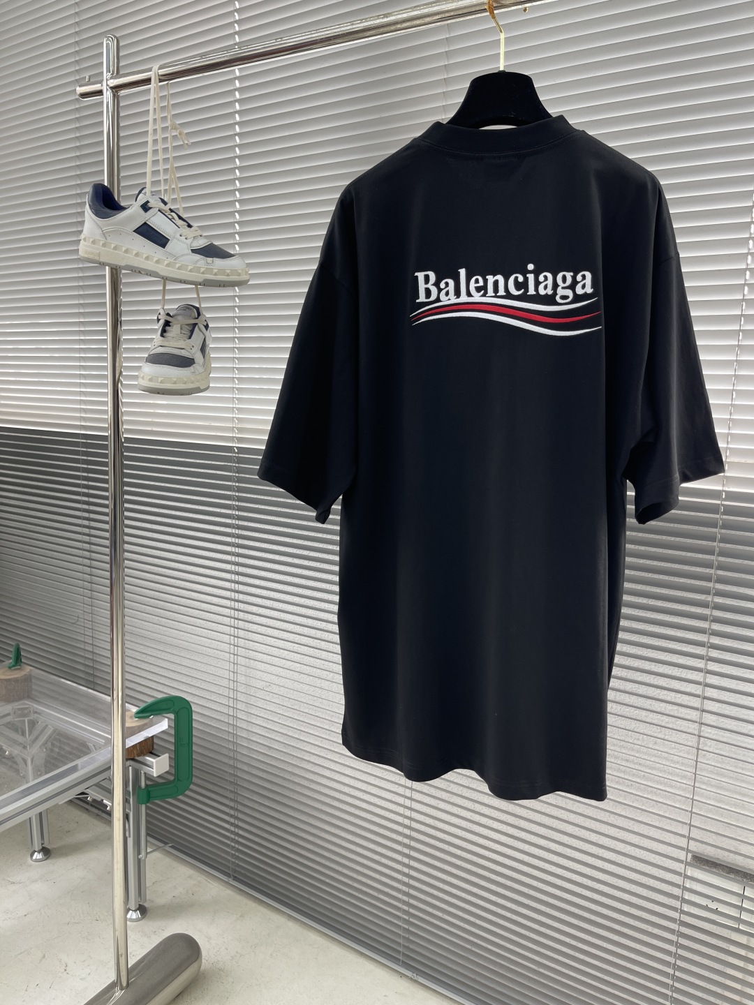 Balenciaga 2025 Summer New Front and Back Letter Embroidered T-Shirt 2 cmp i1744113023039 993 0 7