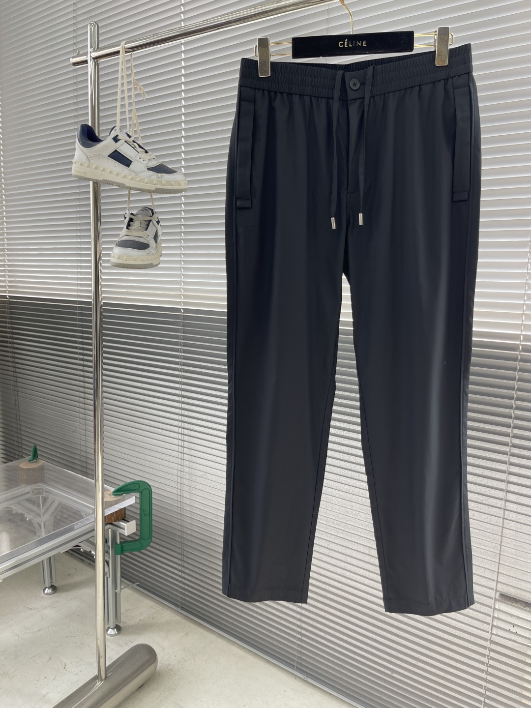 ZEGN 25ss Recycled Leisure Pants with Back Pocket for Embroidery, Sizes M-4XL