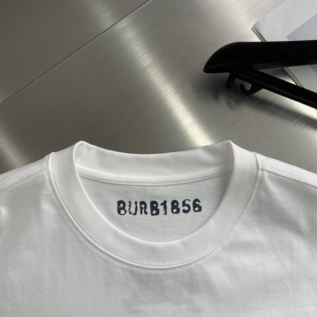 Burberry 2025 Spring/Summer Short Sleeve T-Shirt with Burnout Logo Design 4 cmp i1744437475031 8164 0 0