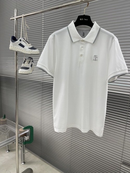 Bru**llo Cuci**lli Men's Summer Polo Shirt - Short Sleeve, Classic Design 1 Bru**llo Cuci**lli Men's Summer Polo Shirt - Short Sleeve, Classic Design