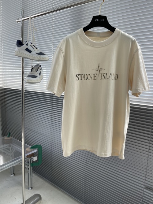Stone Island 2025 Spring/Summer Short Sleeve Tee - Comfortable & Stylish 1 Stone Island 2025 Spring/Summer Short Sleeve Tee - Comfortable & Stylish