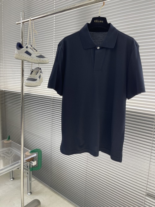 Loro Piana Wool Polo Shirt - Short Sleeve Business Casual Polo 1 Loro Piana Wool Polo Shirt - Short Sleeve Business Casual Polo