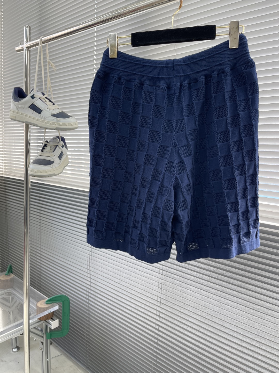 Louis Vuitton Monogram Jacquard Checkered Knit Shorts - Stylish and Comfy 9 cmp i1744633985336 5315 0 8