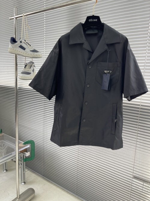 Prada Re-Nylon Short Sleeve Shirt - High Strength, Tear Resistant, Durable 1 Prada Re-Nylon Short Sleeve Shirt - High Strength, Tear Resistant, Durable