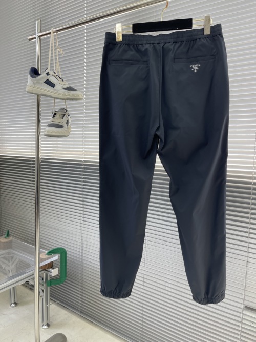Prada Men's Straight-Leg Casual Pants with Burnout Pocket Detail 1 Prada Men's Straight-Leg Casual Pants with Burnout Pocket Detail