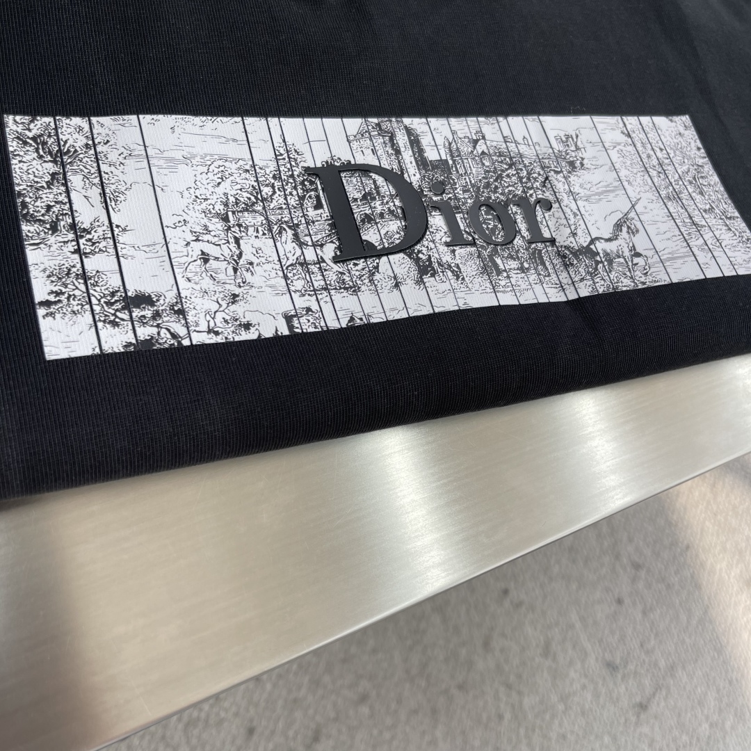Dior Men's Spring/Summer 2025 Crewneck T-Shirt with Logo Print 4 cmp i1744718951182 8578 0 1
