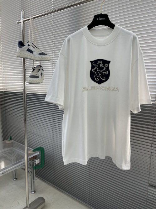 Balenciaga 2025 Spring/Summer Fashion Casual Short Sleeve T-Shirt 1 Balenciaga 2025 Spring/Summer Fashion Casual Short Sleeve T-Shirt