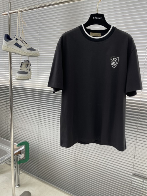 Men's Casual Short Sleeve T-Shirt With Embroidered Logo,Classic Style 1 Men's Casual Short Sleeve T-Shirt With Embroidered Logo,Classic Style