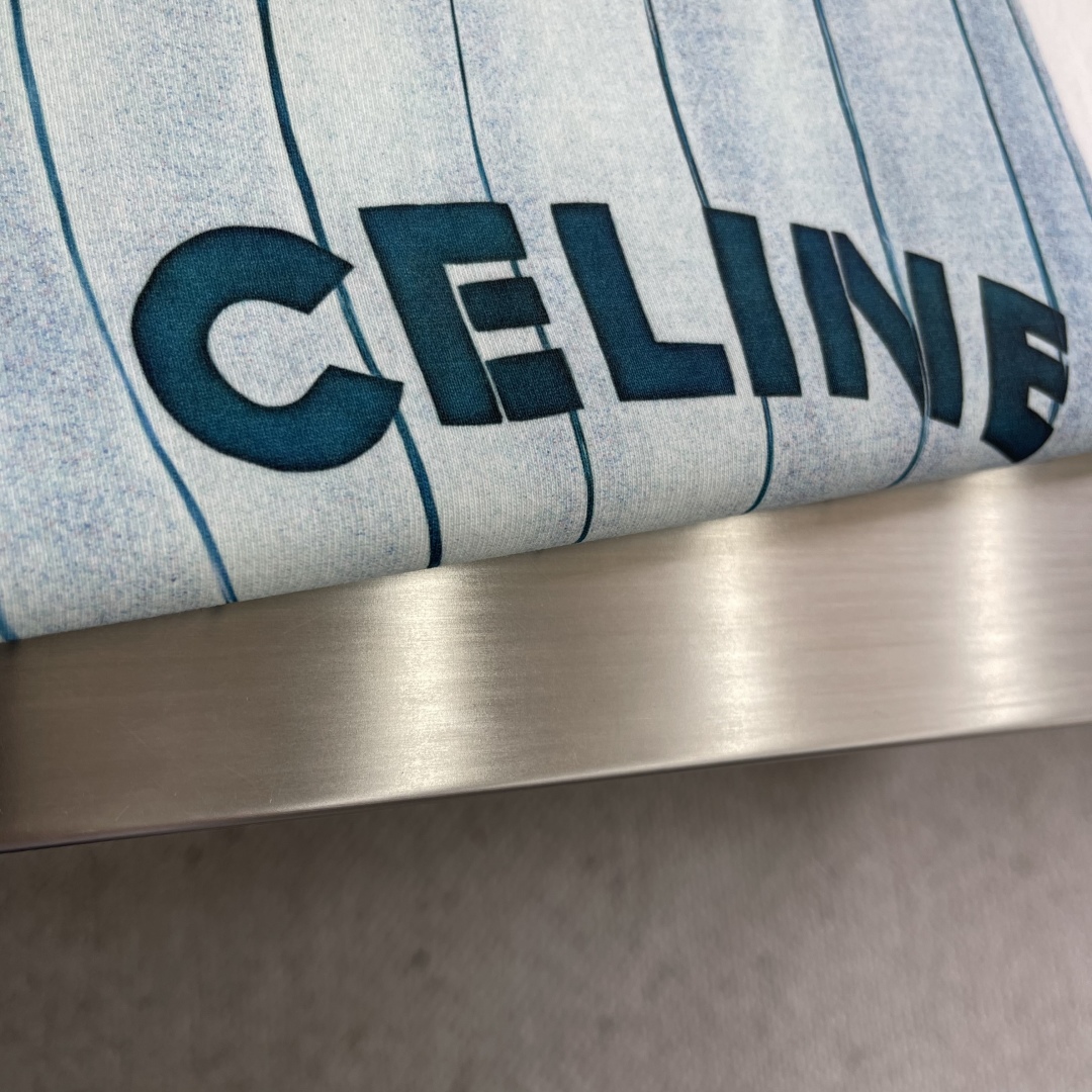Celine Hot Air Balloon Print Cotton T-Shirt, Short Sleeve Casual Tee 5 cmp i1744801489806 9415 0 2