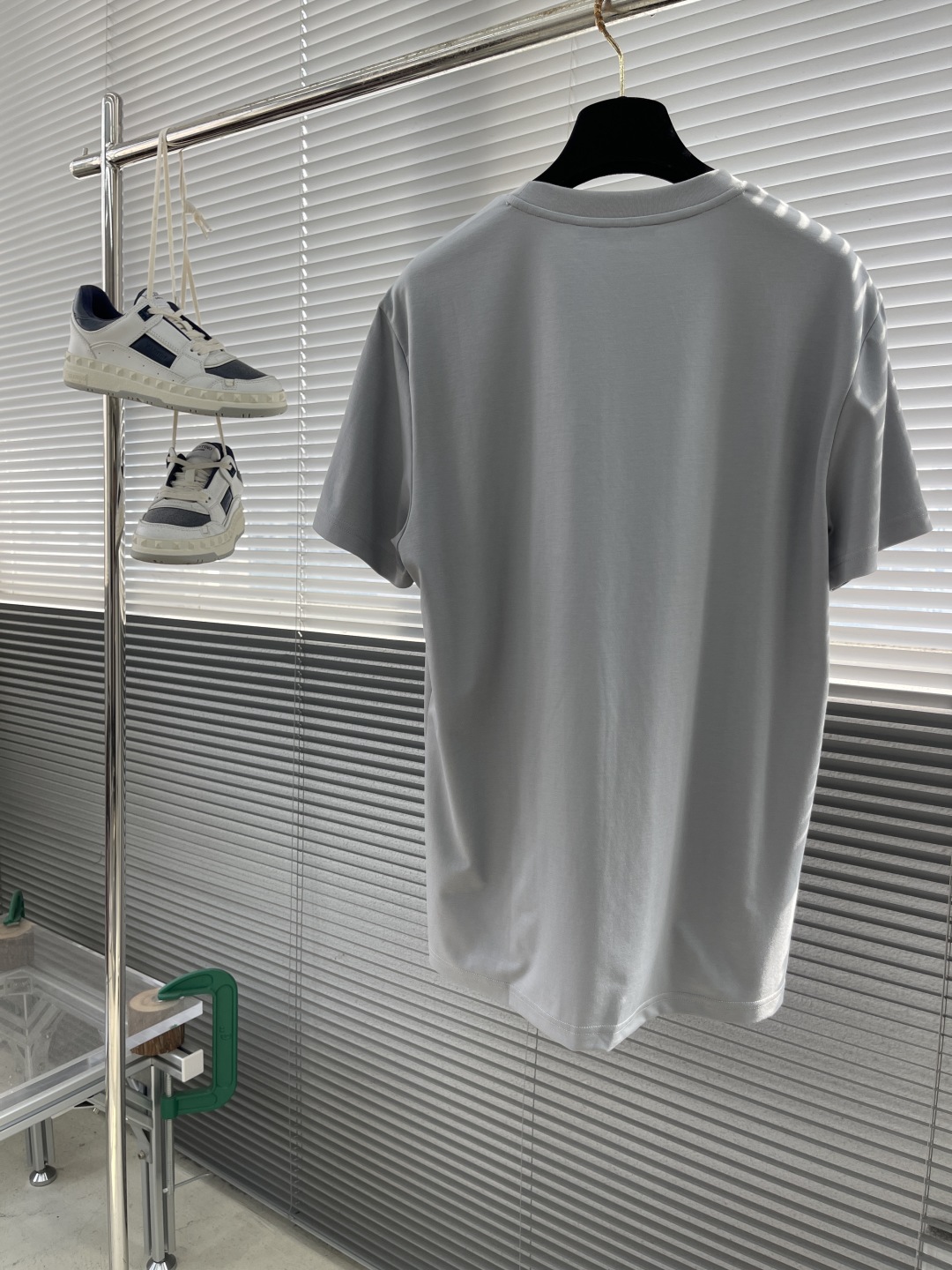 Loro Piana Men's Short Sleeve T-Shirt - Cotton & Silk Blend, Embroidered Logo 8 cmp i1744808881298 5952 0 7