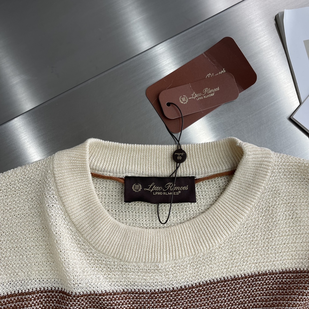 Loro Piana Striped Linen Knit Top - Soft, Lightweight, and Stylish 3 cmp i1744969568487 8764 0 0
