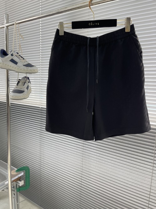 Louis Vuitton 25SS Mini Monogram Shorts - Elegant Silk-Cotton Blend 1 Louis Vuitton 25SS Mini Monogram Shorts - Elegant Silk-Cotton Blend