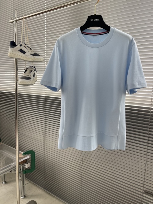 Celine Men's Light Blue Cotton T-Shirt, Comfortable and Stylish 1 Celine Men's Light Blue Cotton T-Shirt, Comfortable and Stylish