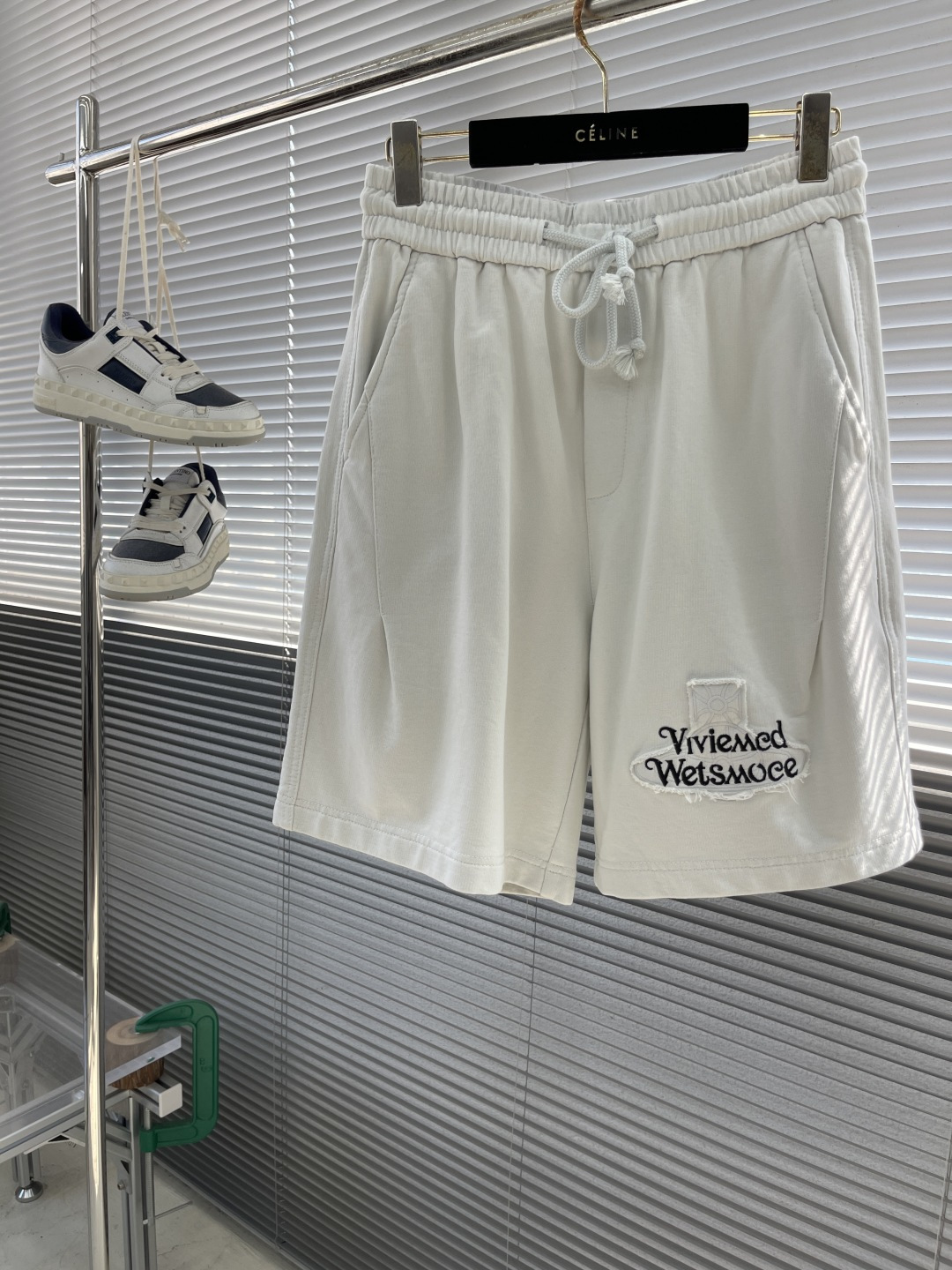 Vivienne Westwood 25SS Embroidered Cotton Shorts - Stylish and Comfortable