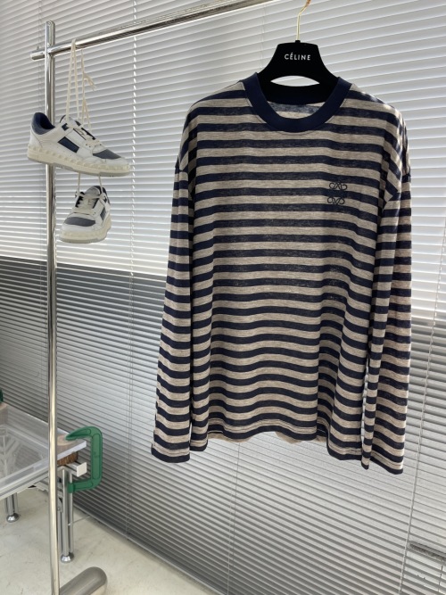 Loewe Striped Long Sleeve Cotton T-Shirt - Comfortable & Stylish 1 Loewe Striped Long Sleeve Cotton T-Shirt - Comfortable & Stylish