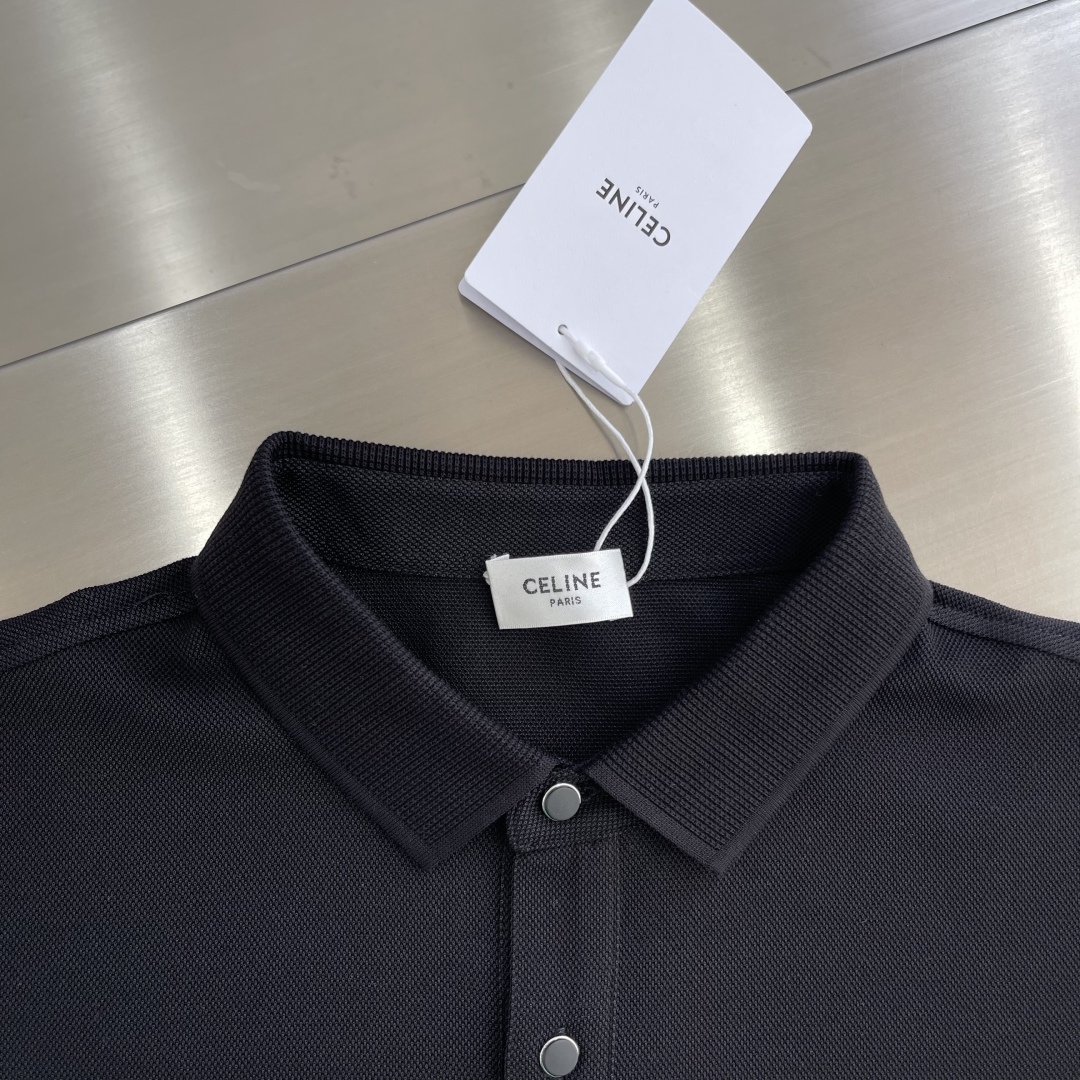 CELINE Men's Classic Fit Polo Shirt - Short Sleeve, Summer Essential 3 cmp i1745237509484 156 0 0