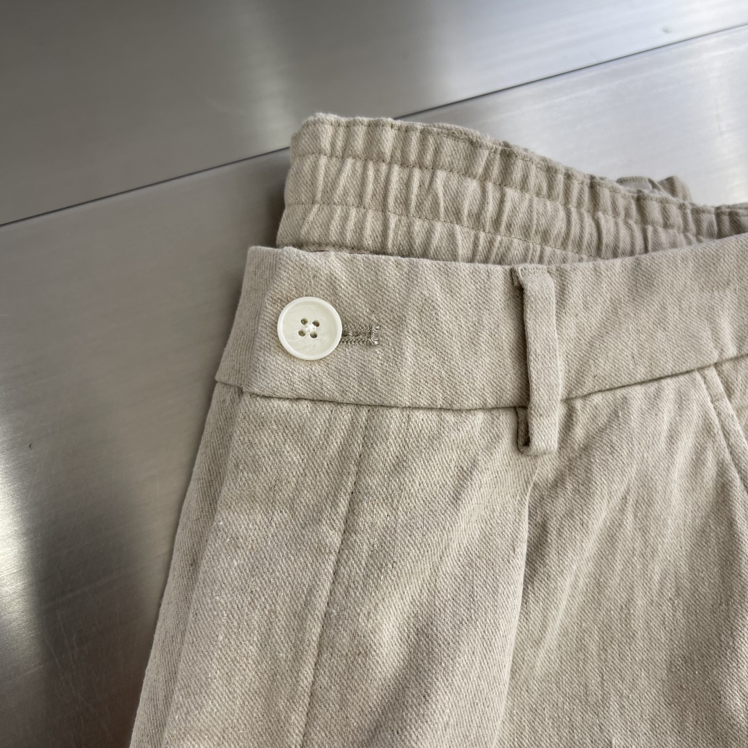 Men's Cotton Linen Blend Cargo Shorts - Stylish Old Money Italian Design 3 cmp i1745238108340 7572 0 0