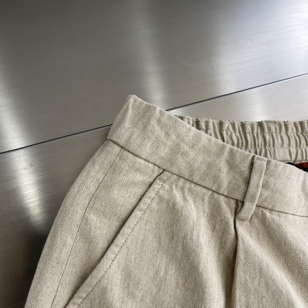 Men's Cotton Linen Blend Cargo Shorts - Stylish Old Money Italian Design 4 cmp i1745238108343 5907 0 1