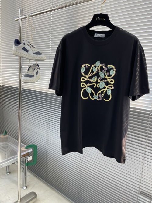 Loewe Embroidered Anagram T-Shirt - Premium Cotton, Stylish and Comfortable 1 Loewe Embroidered Anagram T-Shirt - Premium Cotton, Stylish and Comfortable