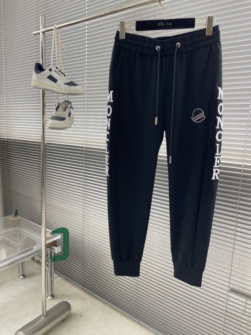Moncler Embroidered Drawstring Casual Pants | Fashionable and Comfortable 1 Moncler Embroidered Drawstring Casual Pants | Fashionable and Comfortable