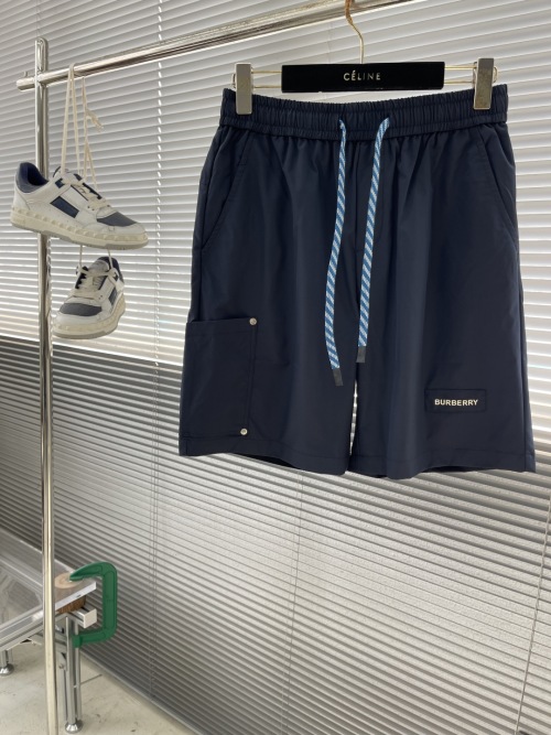 Burberry Men's Summer Beach Shorts with Logo and Contrasting Drawstring 1 Burberry Men's Summer Beach Shorts with Logo and Contrasting Drawstring