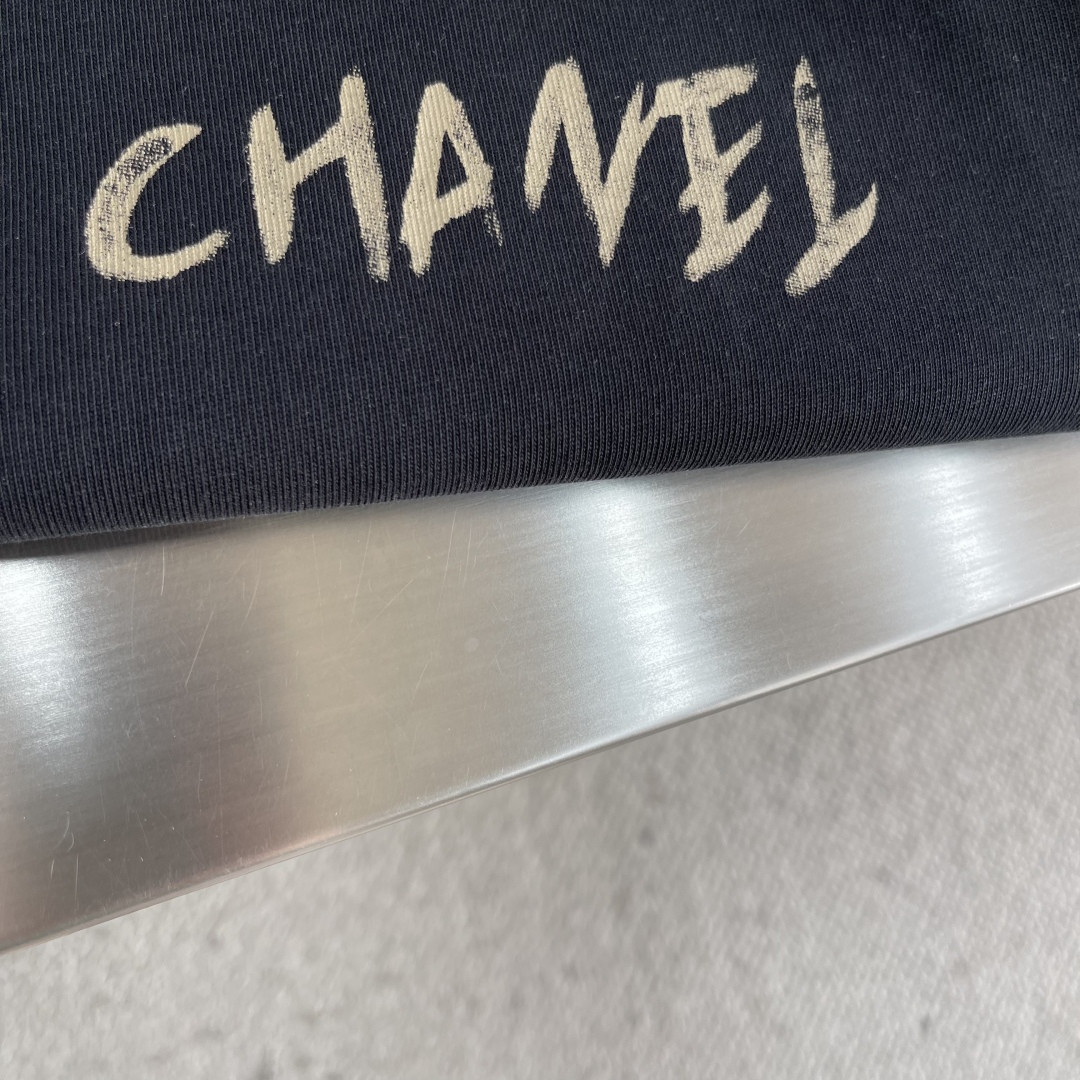 Chanel 25SS Printed T-Shirt, High-Quality Cotton, Unisex Fashion Style 5 cmp i1745328548292 2062 0 1