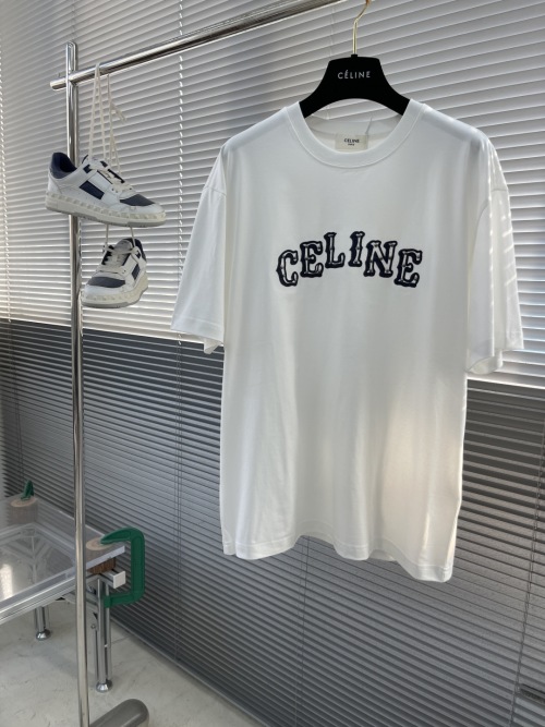 Celine Embroidered Logo T-Shirt - Soft, Comfortable, and Stylish 1 Celine Embroidered Logo T-Shirt - Soft, Comfortable, and Stylish