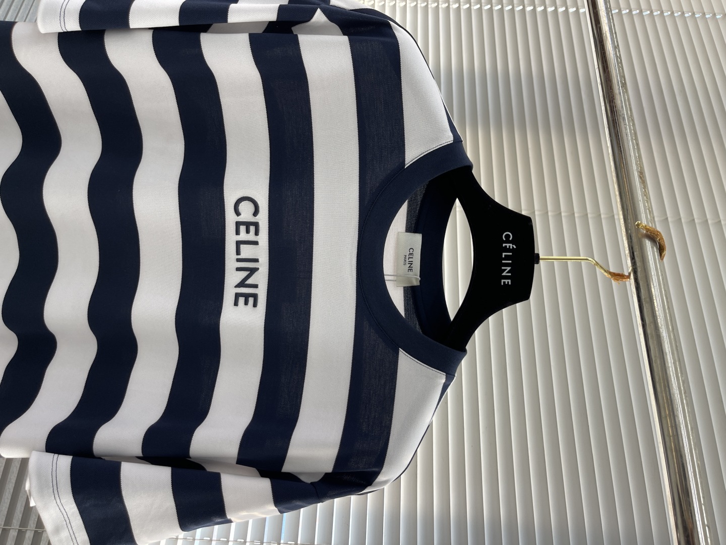Celine Striped T-Shirt with Embroidered Logo | 2025 Spring/Summer Collection 2 cmp i1745330332887 9844 0 6